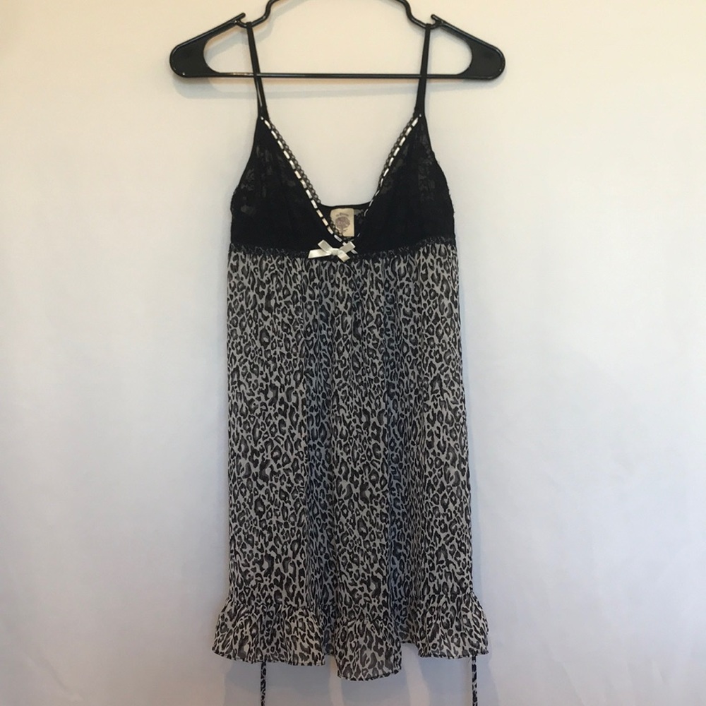 Leopard Print Babydoll